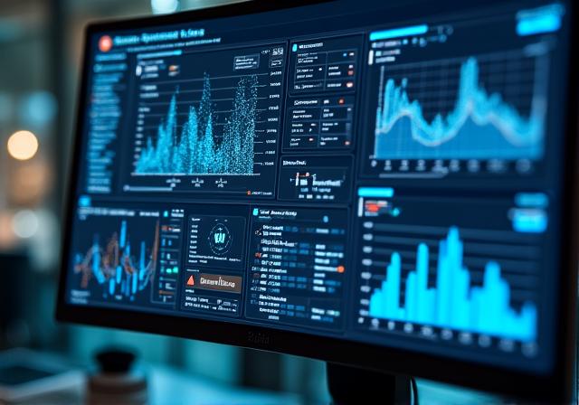 Dashboard automation interface visualization